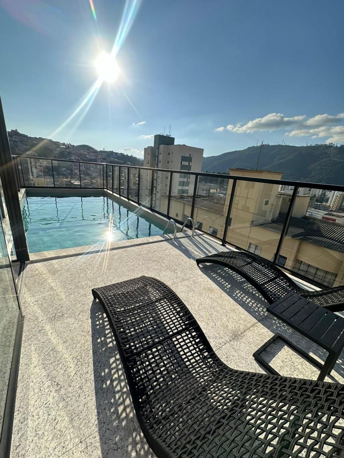 Studio Central Com Lazer E Spa Pocos de Caldas Bagian luar foto